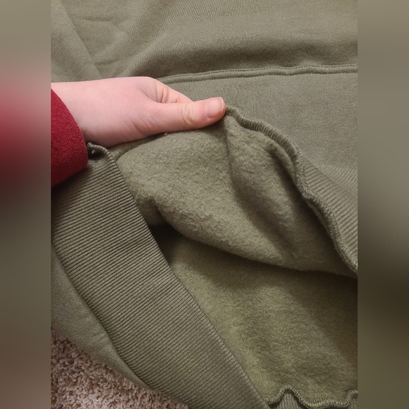 Comfrt Signature Hoodie Olive Green Size Medium Limited Edition - Picture 3 of 3